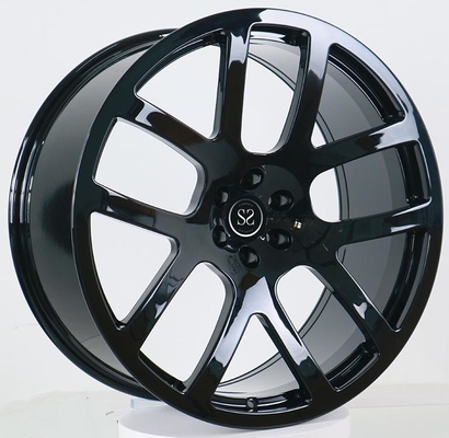 Toyota LC300 Ruedas forjadas a medida Brillo negro 18x9 ET+25 PCD 6x139.7 CB 95.1