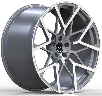 21x10ET15/21x11ET28/5x112/66.6 Ruedas forjadas de cara mecanizada gris para BMW M5 f90