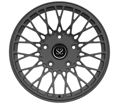 5x150 18X8.5 Llantas Forjadas de 1 pieza estilo Tuning Gris Satinado Personalizado para LX570