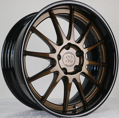 18x9.5ET36/19x11ET67/5x120.65 /70.3 Cintas forjadas personalizadas de 2 PC para el Corvette C6