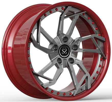 20x9.5 y 21x12 llantas forjadas personalizadas de 2 PC para Porsche Carrera 992