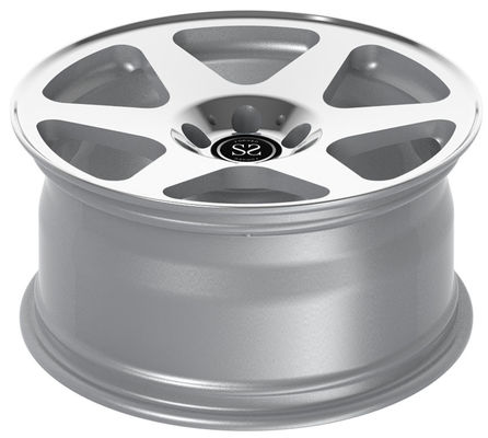 9.5Jx19  and11Jx19 Silver 1 Piece Forged Wheels for Benz CT4