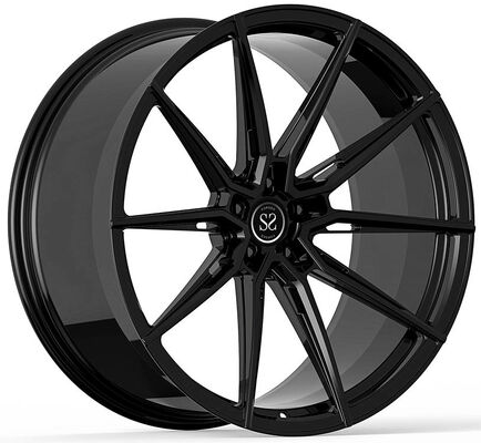 21x9.5 y 21x11 Piano Negro Personalizado 1-PC llantas forjadas con patrón de pernos 5x130 para Porsche