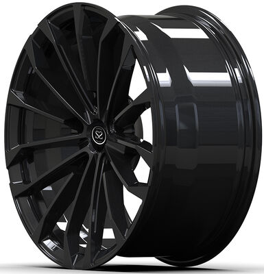 Llantas forjadas personalizadas de 1 pieza Gloss Black 21x9.0 y 21x10.5 para Benz CLS 2021