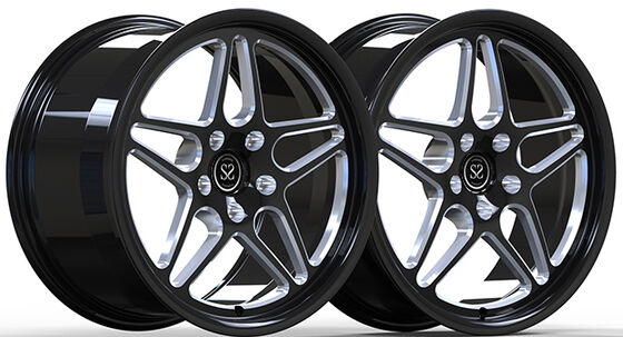 Llantas forjadas monobloque Hyper Black Gloss Black 19x8.5