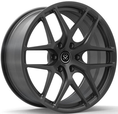 24X10.5J Ruedas forjadas de 1 PC con cepillado negro para Toyota LX300