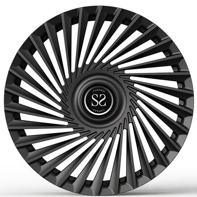 22x10.5J Tapa Flotante Negro Satinado Llantas Forjadas de 1 Pieza para G class 6.3 amg 2020