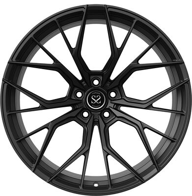 Llantas forjadas personalizadas de 1 pieza satinadas en negro de 20x9.5 y 20x10.5 para BMW M3 2017