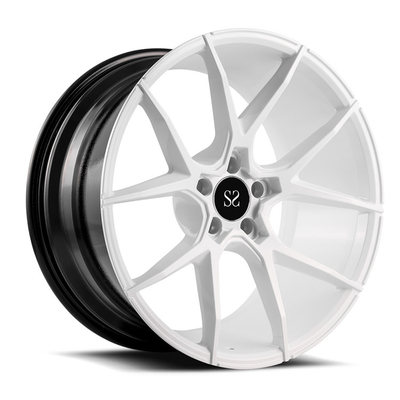 21 pulgadas 1 de plata híper - bordes forjados PC de la aleación del coche para Porsche 911 5x130 Monoblock