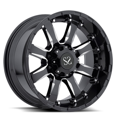 Ruedas todoterreno forjadas con labio grande personalizado con -19 -25 -44 -76 -101 y 6 X 139.7 para Ford Wrangler