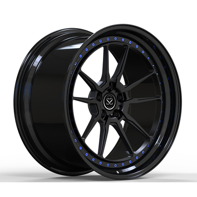 Las 19 pulgadas de encargo de 5x112 5x120 5x130 forjaron las ruedas para Mercedes Benz S63 Audi Rs 6 bordes del coche del Bmw M6