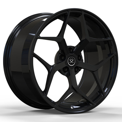 20x9.5ET25/20x10.5ET40/5x112/66.6 Gloss Black Forged Wheels for bmw 840 Year 2020