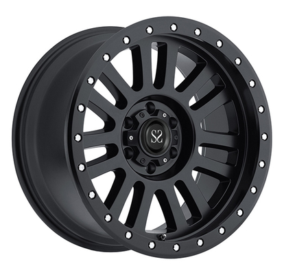18 19 20 y 21 ruedas forjadas negras de encargo de la aleación del labio grande de la pulgada 6 x 139,7 para Toyota Hilux