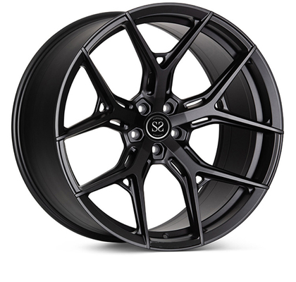 Aleación forjada PC Rim Gloss Black Monoblock de la pulgada 1 de la aduana 22 de Cadillac GTS