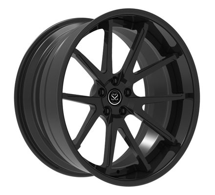 21x10 21x12 5x130 5x112 rueda negro escalonado del satén forjó para CL63