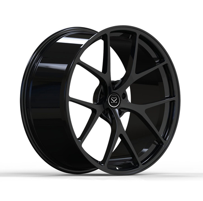 El negro brillante de Monoblock forjó las ruedas 5x114.3 de 22 pulgadas para la aleación de FX Alu