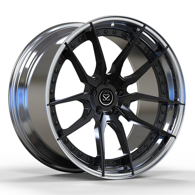 Cintas forjadas personalizadas de 22 pulgadas de color negro y pulido de 1 PC para MW X5 G05