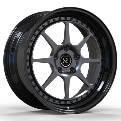 Centro de 2 del pedazo ruedas forjado de barril Matte Dark Grey 19inch 19x9 20inch 20x11