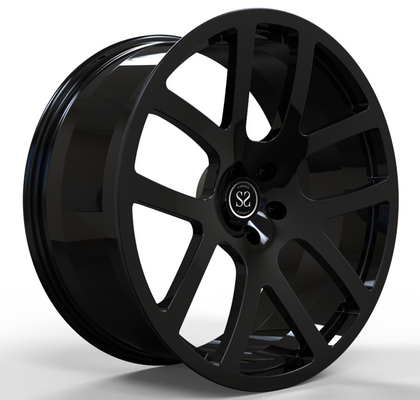 El pedazo Monoblock del negro brillante 1 forjó las ruedas que el coche bordea 22inch 22x10 para Durango