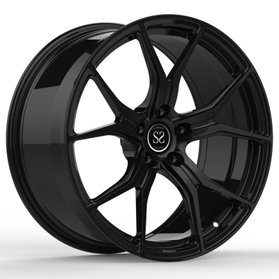 Alee el negro brillante Monoblock que 1 pedazo forjó las ruedas 19x8.5 escalonado 19inch 19x9.5 para Series3 G20