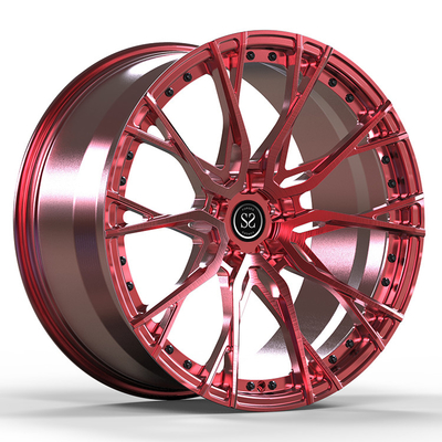 Lamborghini 24 23 22 21 20 2 pedazos de 139.7m m PCD forjó las ruedas emperna el modelo 5x120 5x114.3