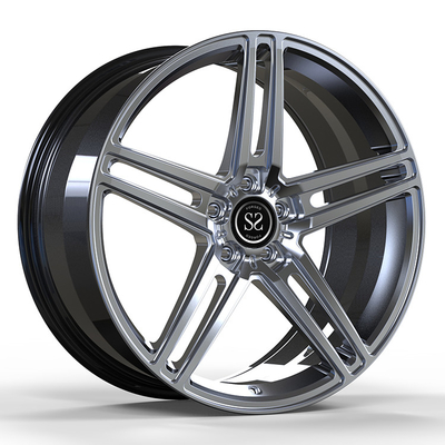 1 pedazo 5x112 forjó las ruedas con la plata del modelo de PCD para Mercedes GLS